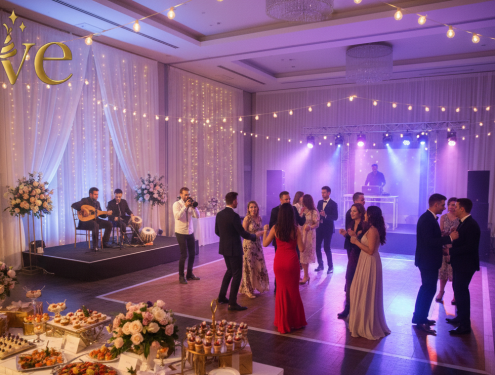 منصة تنظيم الحفلات